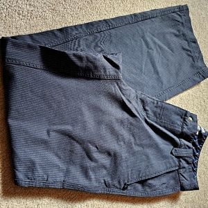 Mens Lululemon Black pinstripe trousers